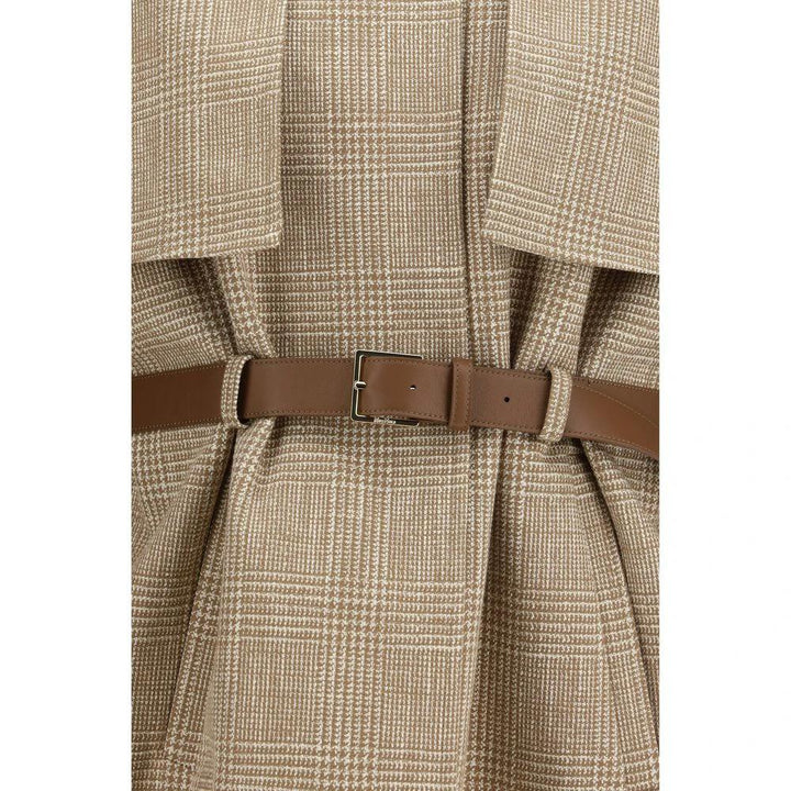 Max Mara Sample Sale Max Mara Beige Cotton Coat - | Designer outlet