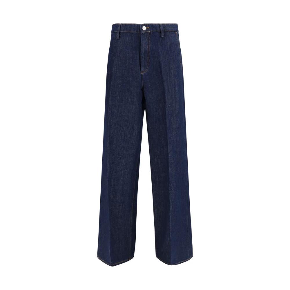 7FOR Sample Sale 7FOR Blue Cotton Jeans Denim - | Designer outlet