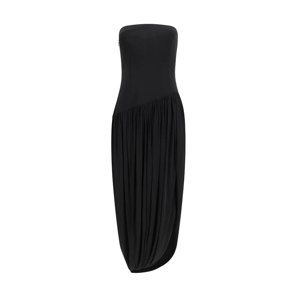 Ferragamo Sample Sale Ferragamo Black Viscose Cocktail Dress - | Designer outlet