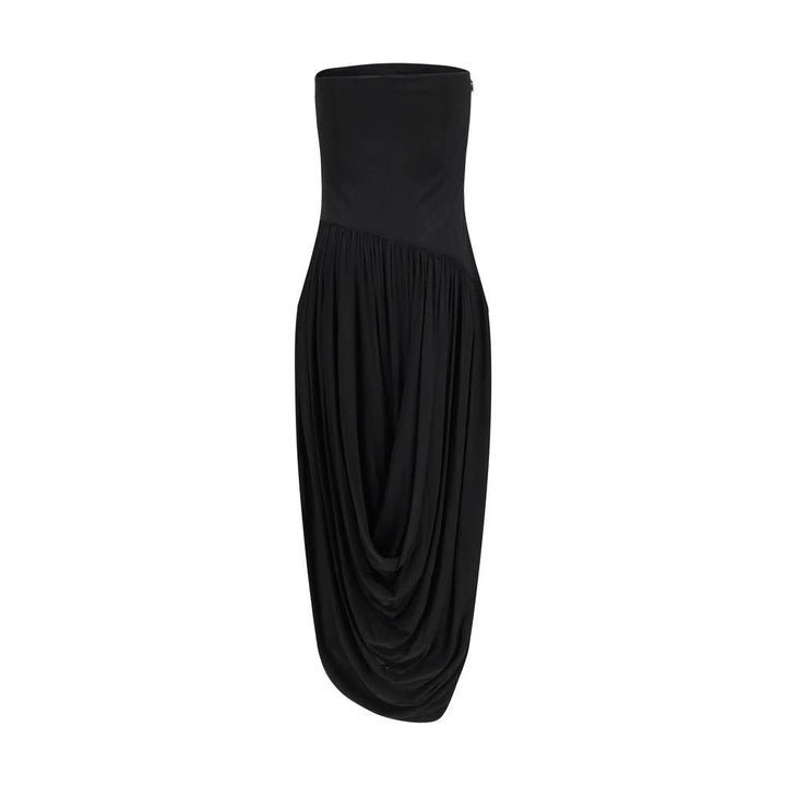 Ferragamo Sample Sale Ferragamo Black Viscose Cocktail Dress - | Designer outlet
