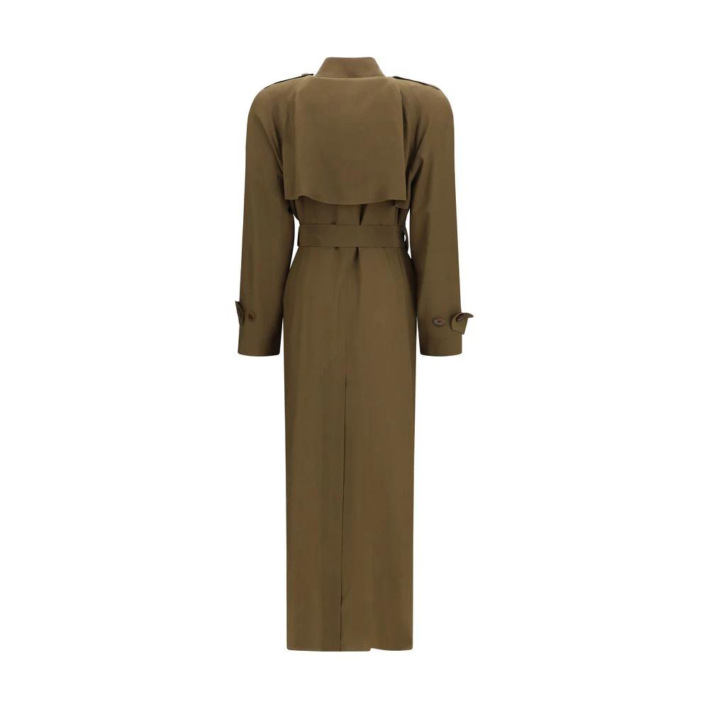 Petar Petrov Sample Sale Petar Petrov Bicolor Silk Trench Coat - | Designer outlet