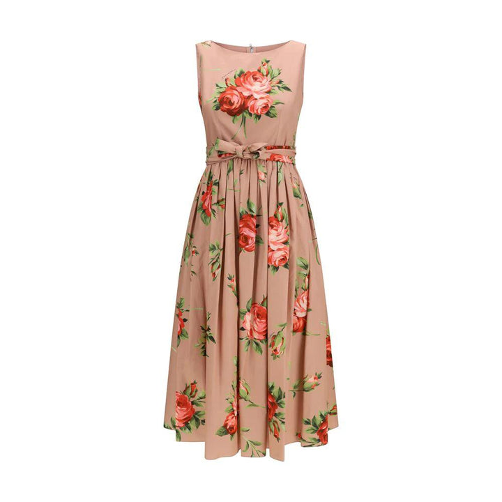 Dolce &amp; Gabbana Sample Sale Dolce &amp; Gabbana Multicolor Cotton Casual Dress - | Designer outlet