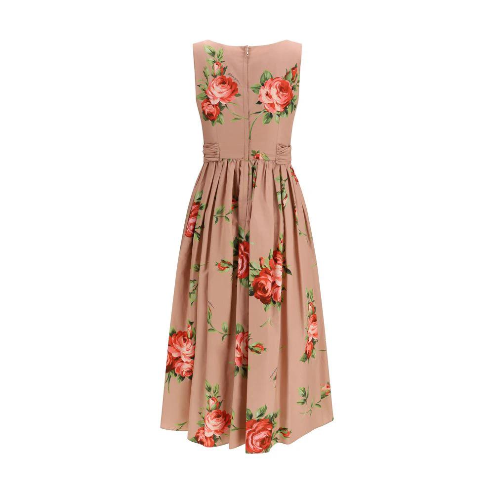 Dolce &amp; Gabbana Sample Sale Dolce &amp; Gabbana Multicolor Cotton Casual Dress - | Designer outlet