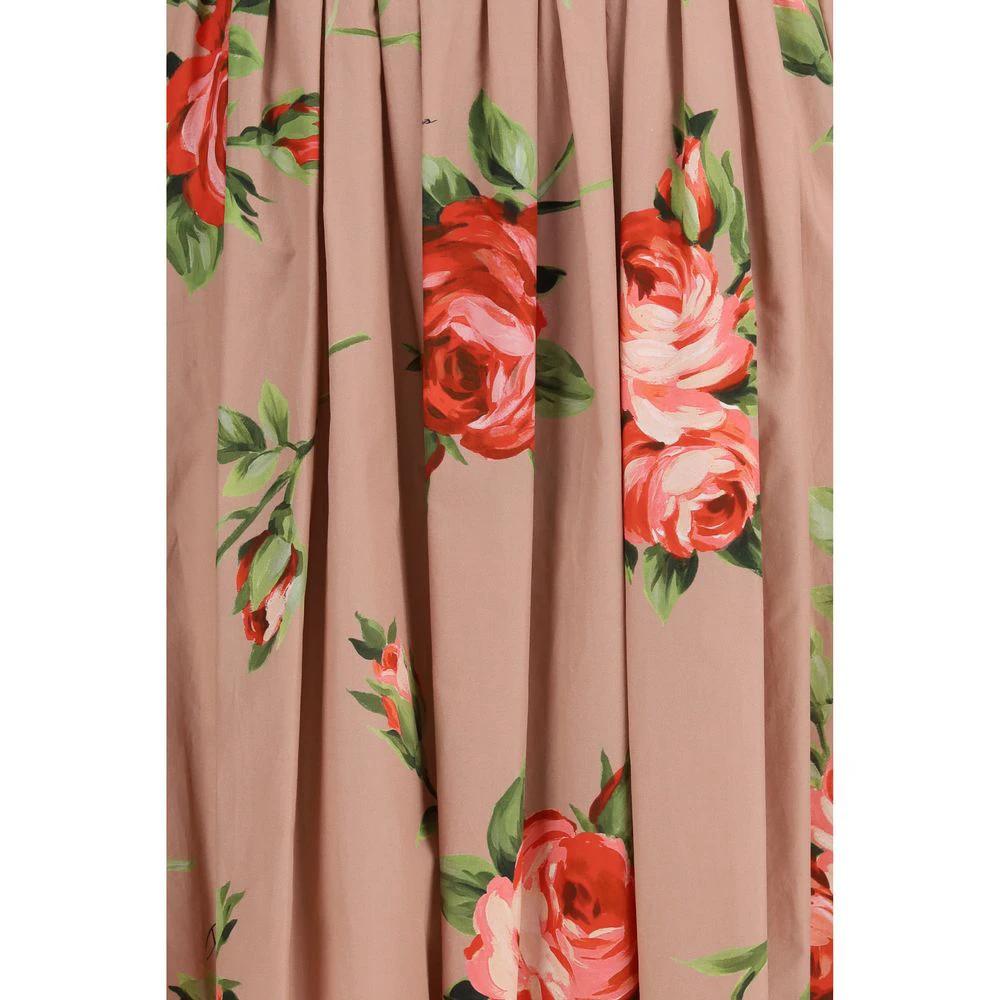 Dolce &amp; Gabbana Sample Sale Dolce &amp; Gabbana Multicolor Cotton Casual Dress - | Designer outlet