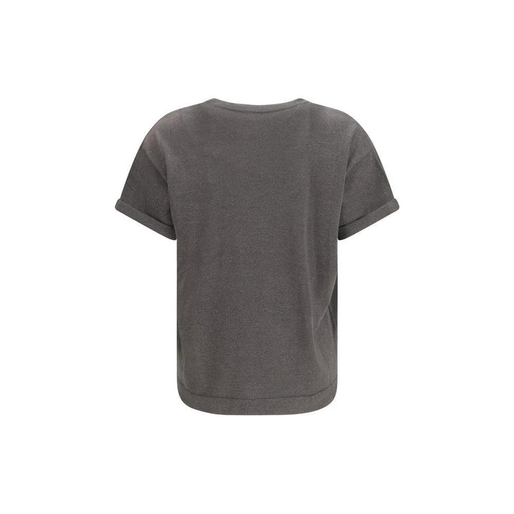 Brunello Cucinelli Sample Sale Brunello Cucinelli Gray Nylon T-Shirt - | Designer outlet