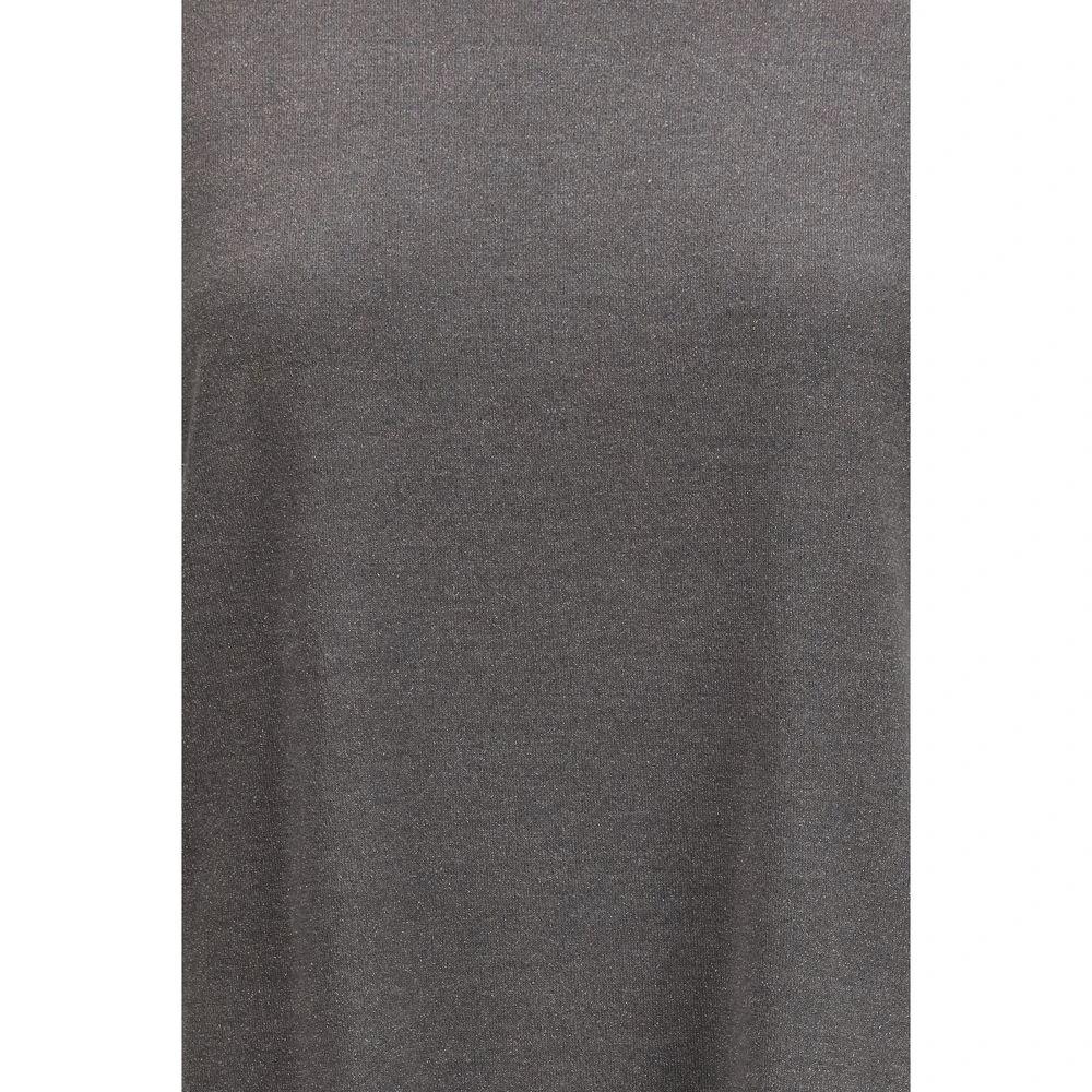 Brunello Cucinelli Sample Sale Brunello Cucinelli Gray Nylon T-Shirt - | Designer outlet