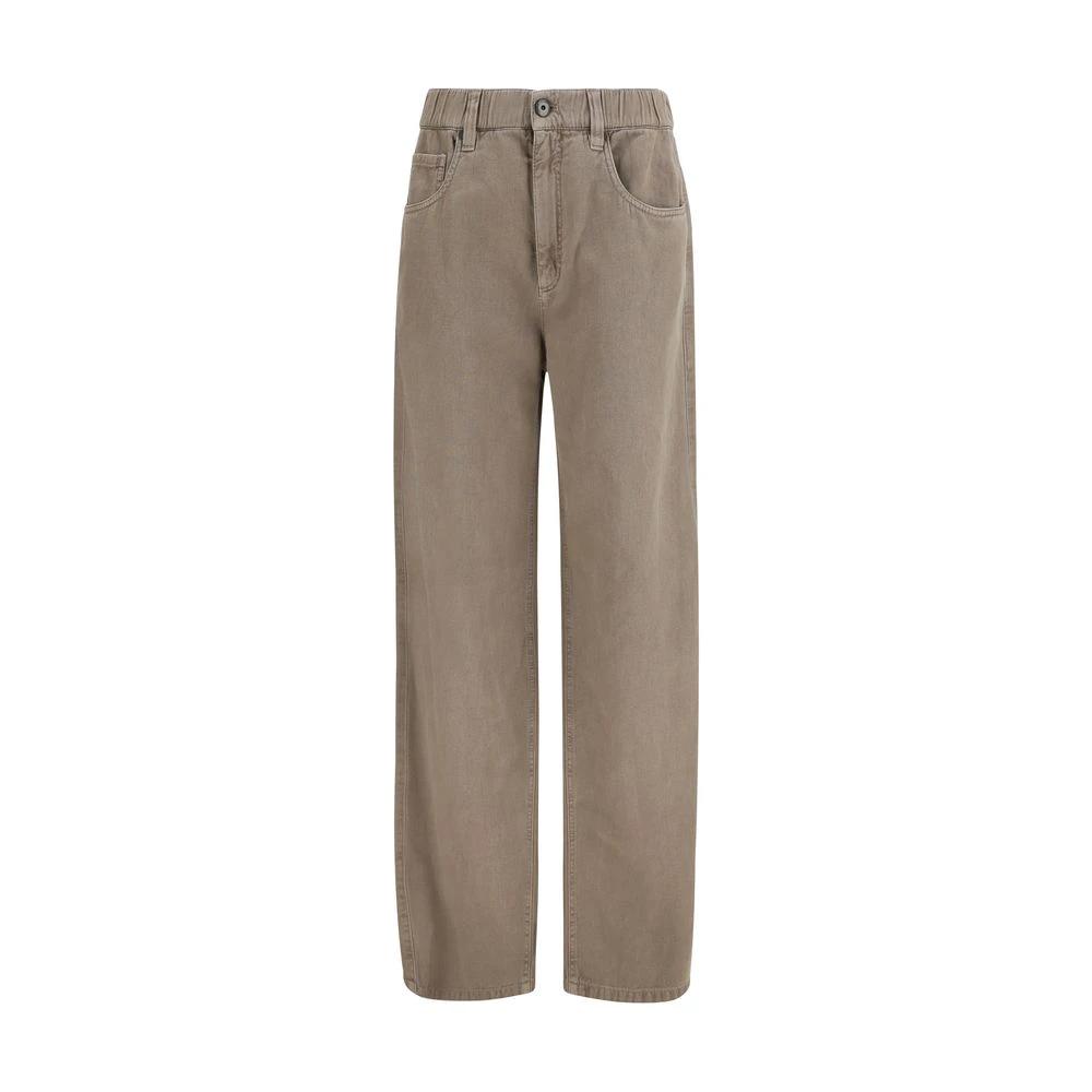 Brunello Cucinelli Sample Sale Brunello Cucinelli Beige Cotton Jeans Denim - | Designer outlet