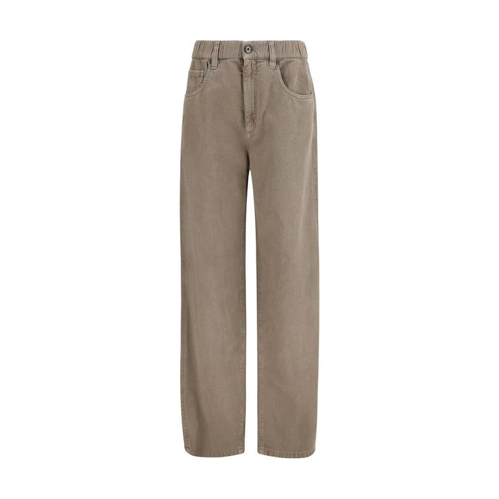 Brunello Cucinelli Sample Sale Brunello Cucinelli Beige Cotton Jeans Denim - | Designer outlet
