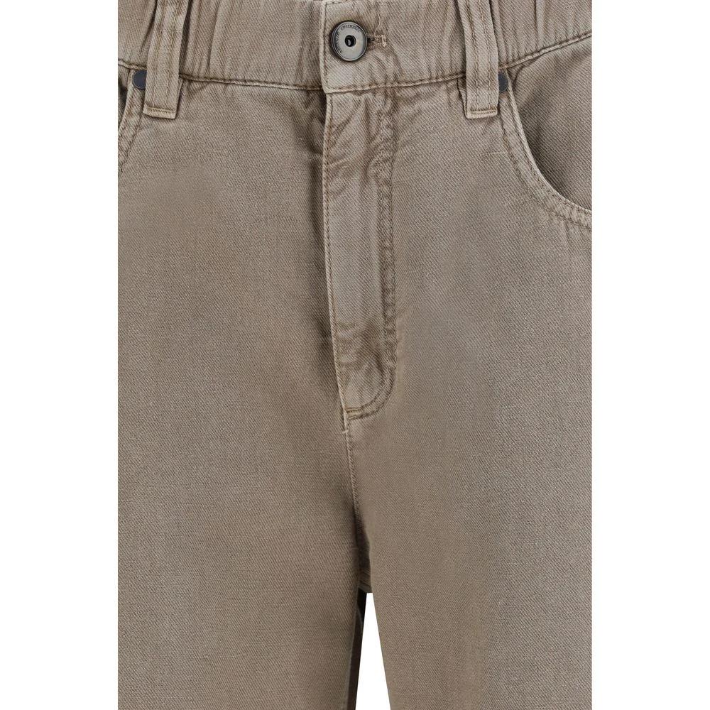 Brunello Cucinelli Sample Sale Brunello Cucinelli Beige Cotton Jeans Denim - | Designer outlet