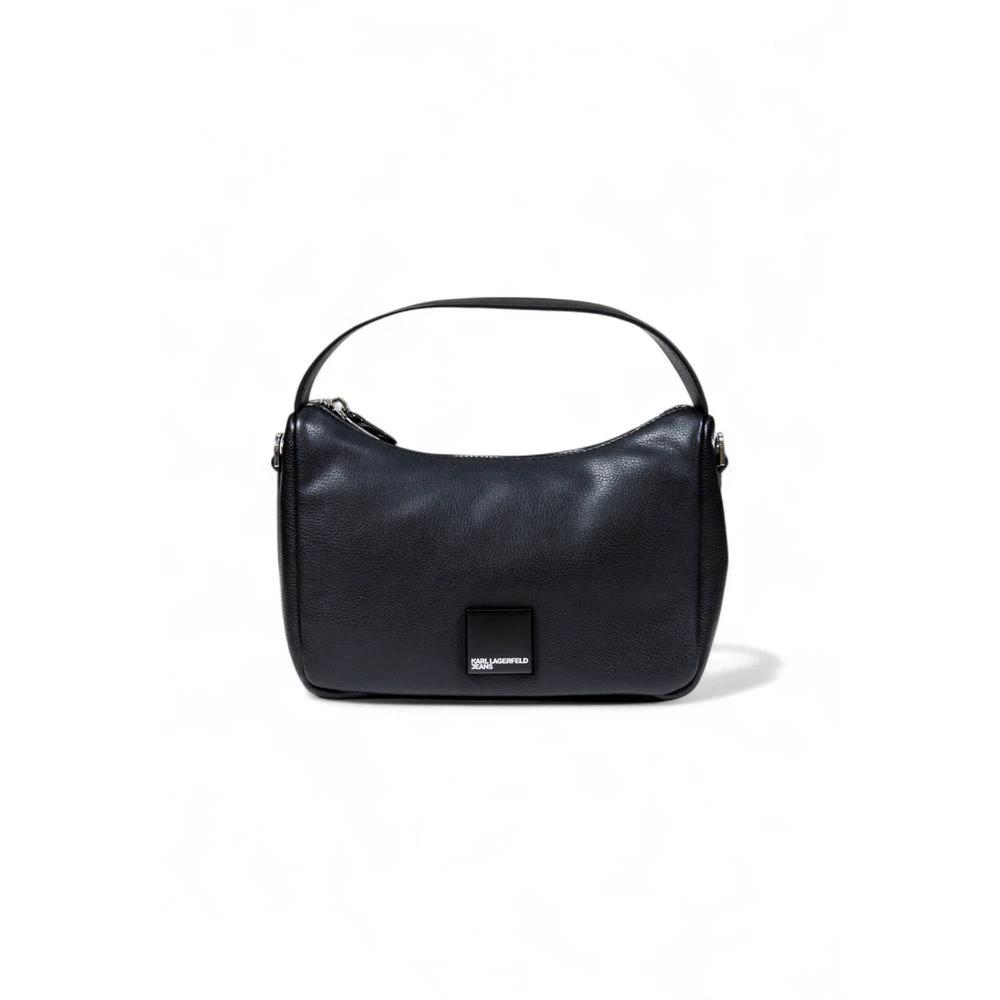 Karl Lagerfeld Sample Sale Karl Lagerfeld Black Artificial Leather Handbag - | Designer outlet