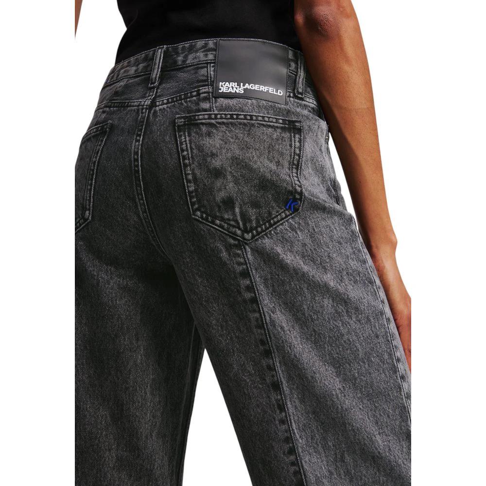 Karl Lagerfeld Sample Sale Karl Lagerfeld Black Cotton Relaxed Fit Jeans - | Designer outlet
