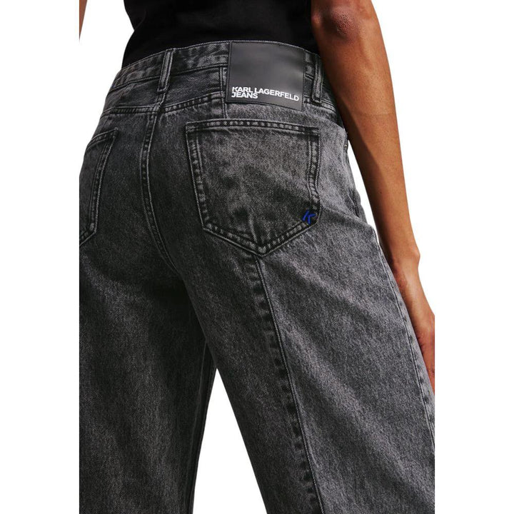 Karl Lagerfeld Sample Sale Karl Lagerfeld Black Cotton Relaxed Fit Jeans - | Designer outlet