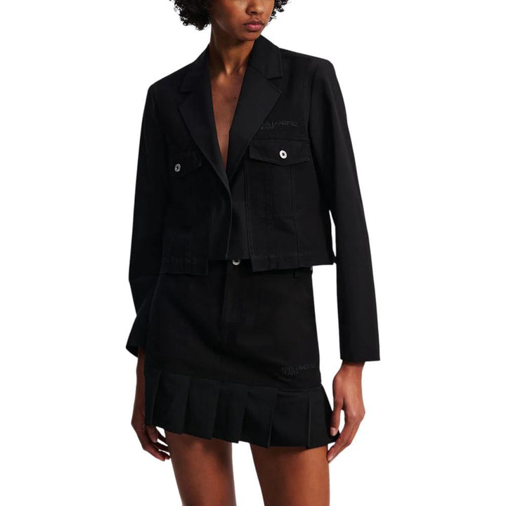 Karl Lagerfeld Sample Sale Karl Lagerfeld Black Polyester Blazer - | Designer outlet