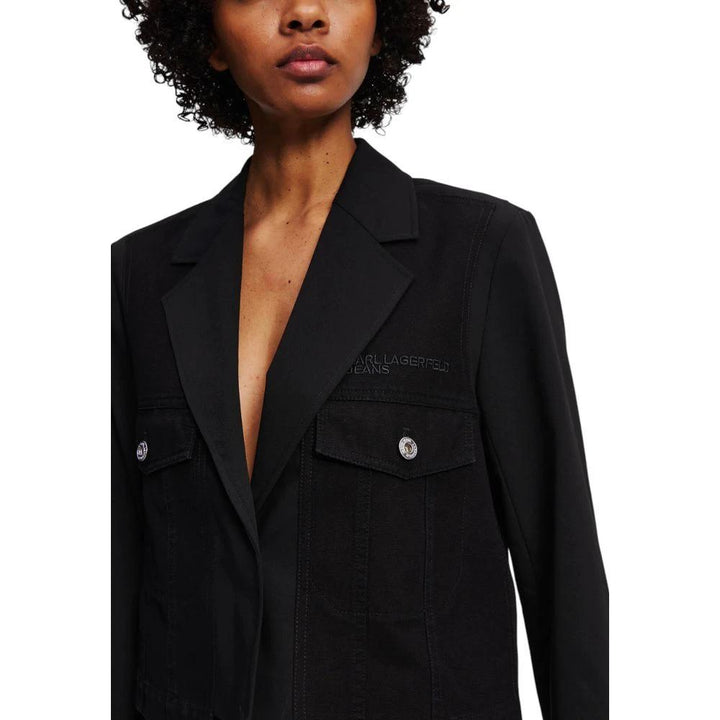 Karl Lagerfeld Sample Sale Karl Lagerfeld Black Polyester Blazer - | Designer outlet