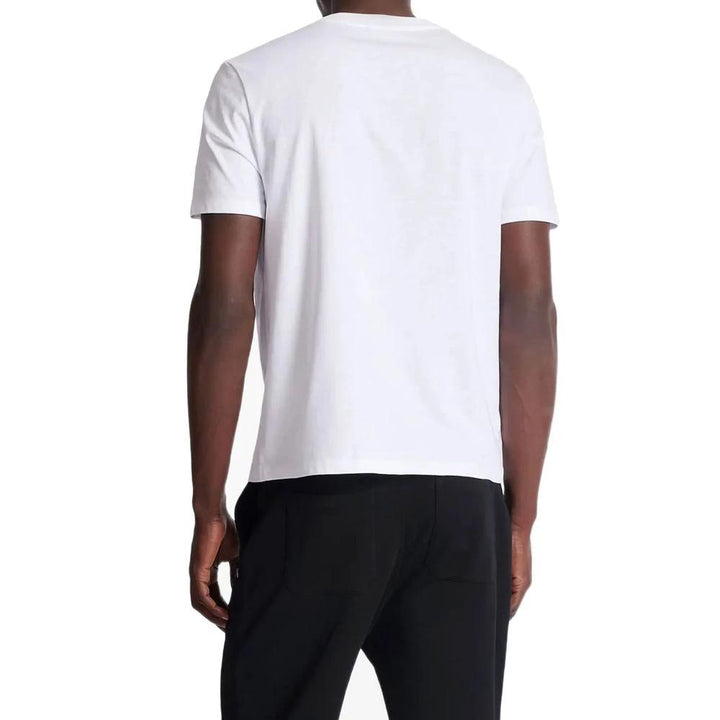 Balmain White Cotton T-Shirt