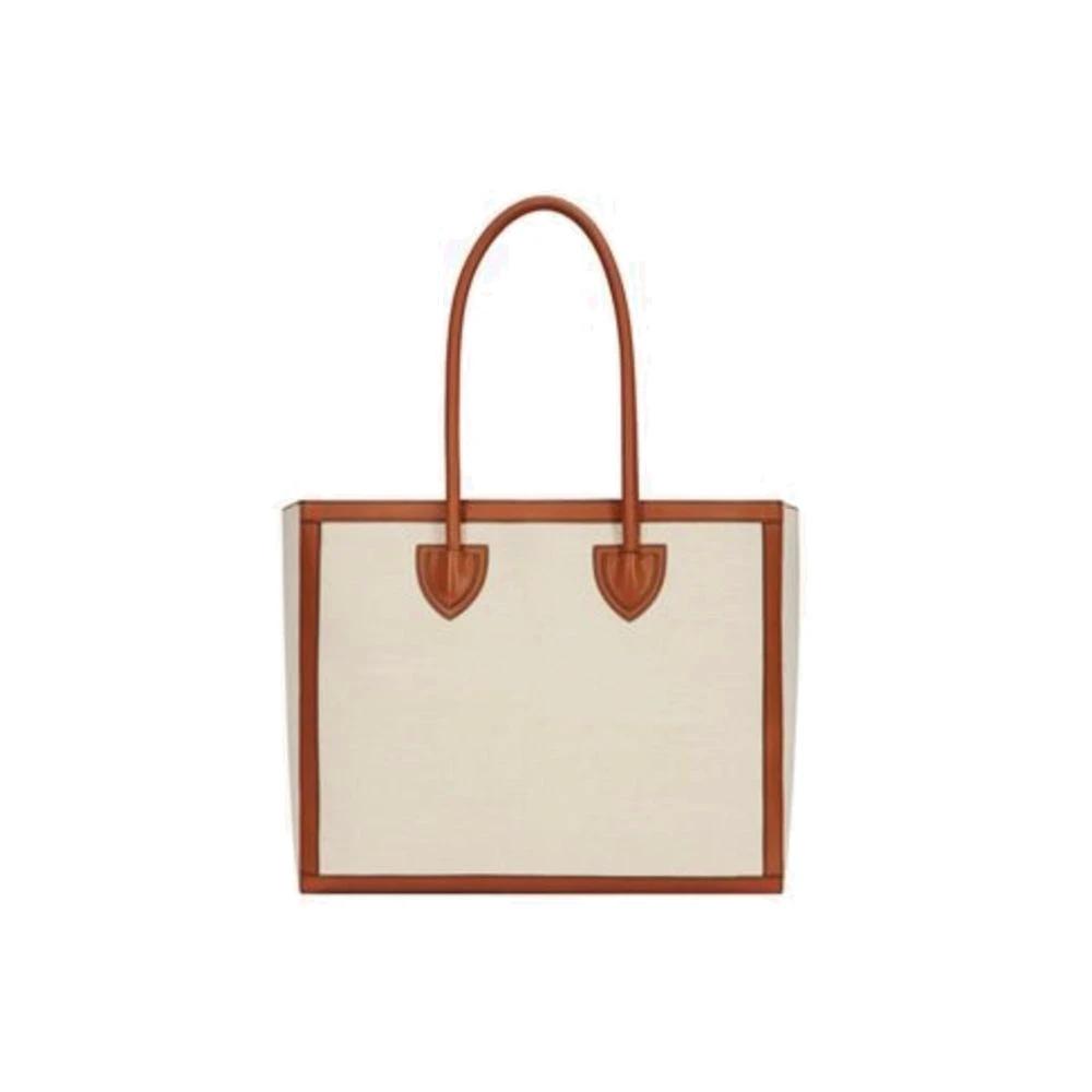 Balmain Sample Sale Balmain Beige Cotton Tote Bag - | Designer outlet