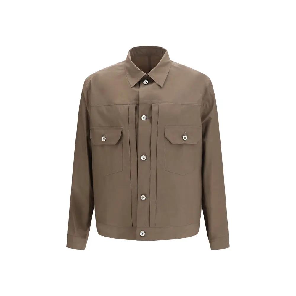 Sacai Sample Sale | Sacai Bicolor Cotton Coat - | Designer outlet
