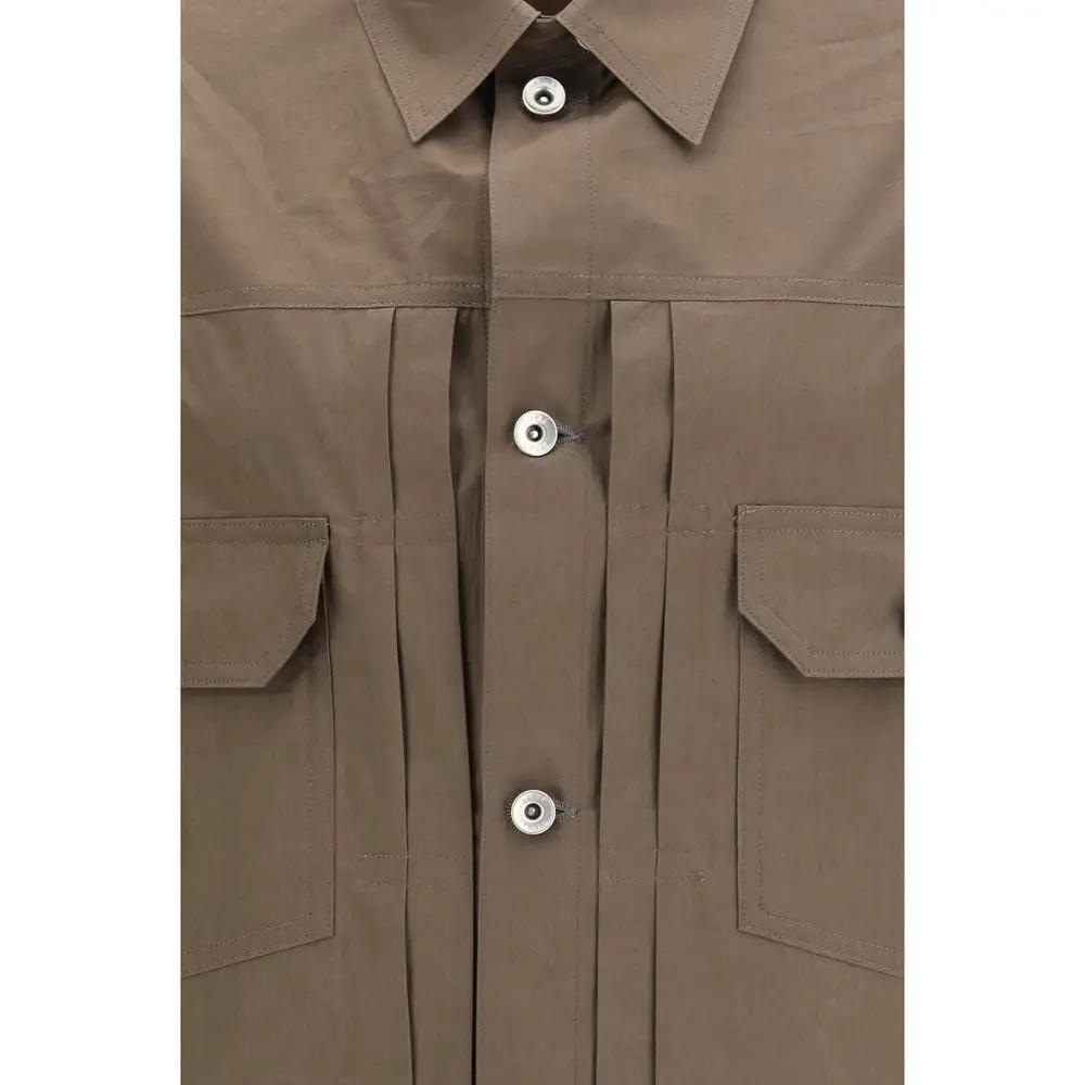 Sacai Sample Sale | Sacai Bicolor Cotton Coat - | Designer outlet