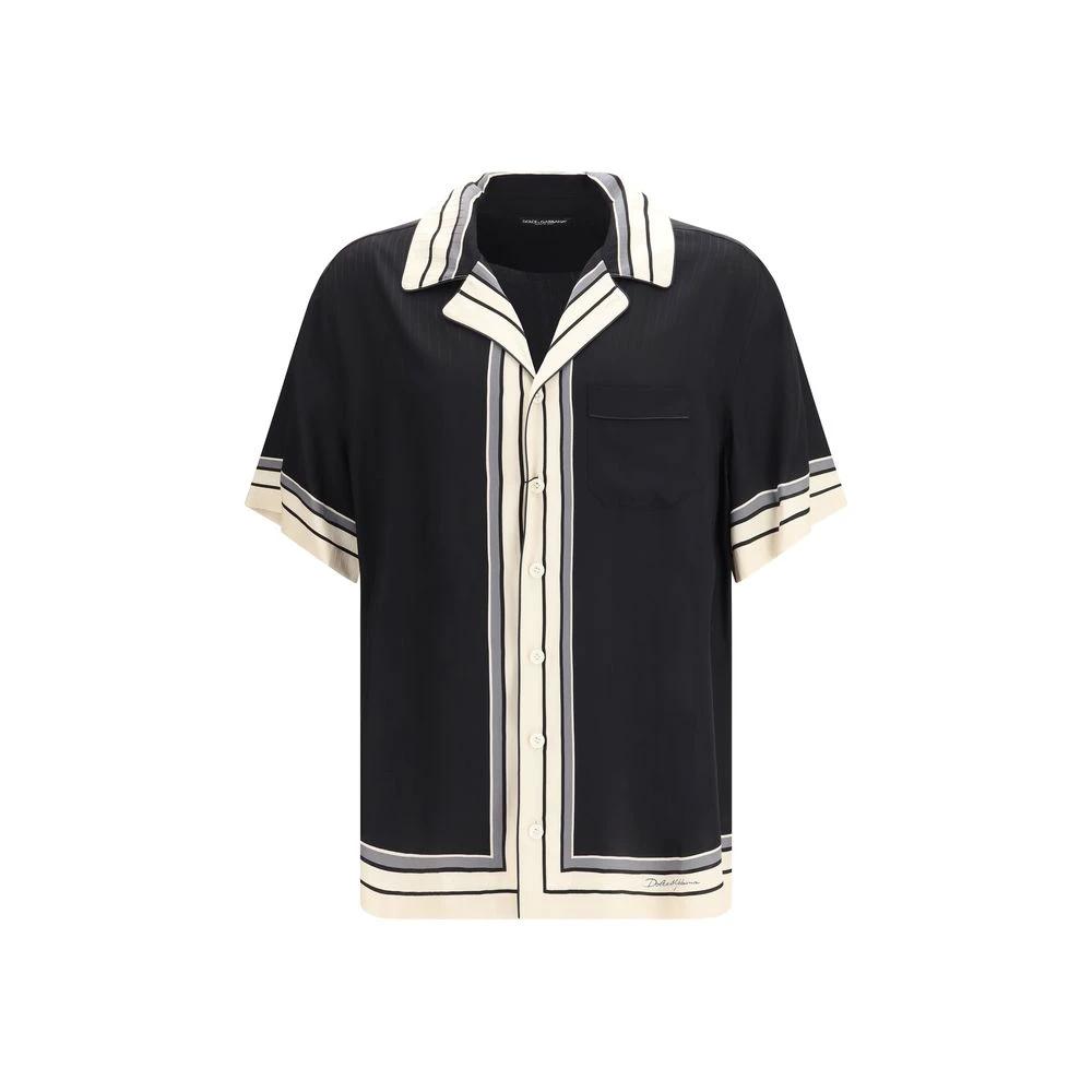 Dolce &amp; Gabbana Sample Sale Dolce &amp; Gabbana Multicolor Silk Pattern Shirt - | Designer outlet