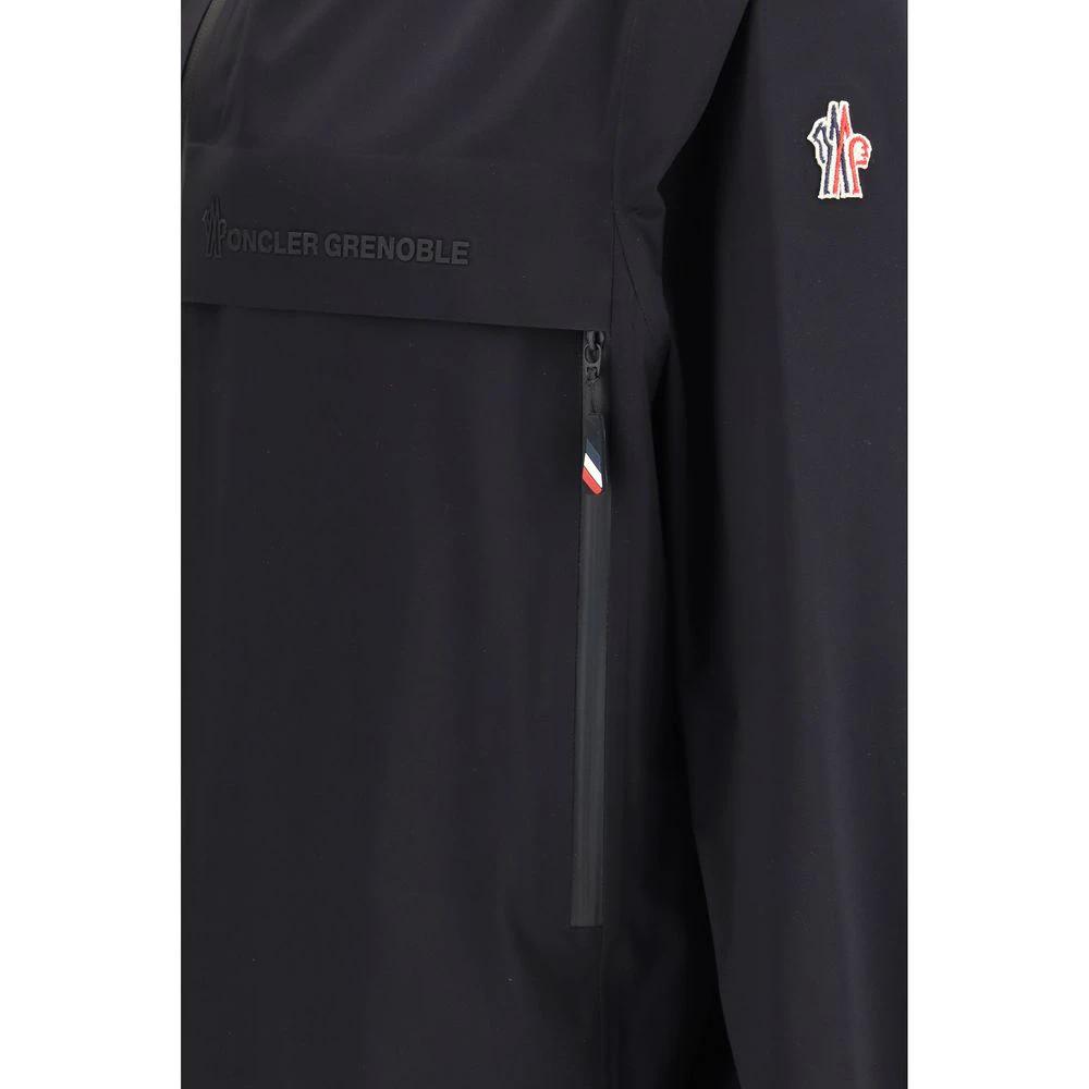 Moncler Grenoble Black Polyamide Shell Jacket