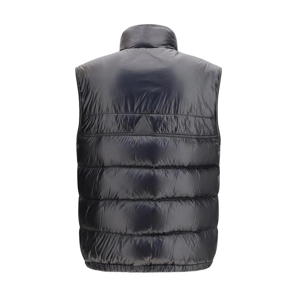 Moncler Grenoble Sample Sale Moncler Grenoble Black Polyamide Sleveless Jacket - | Designer outlet