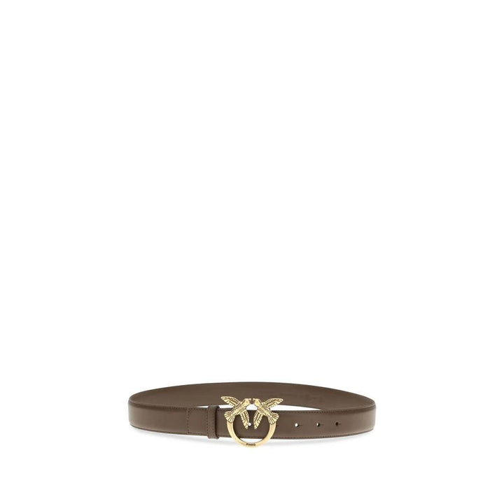 PINKO Sample Sale PINKO Brown Calf Leather Bos Taurus Regular Belt - | Designer outlet