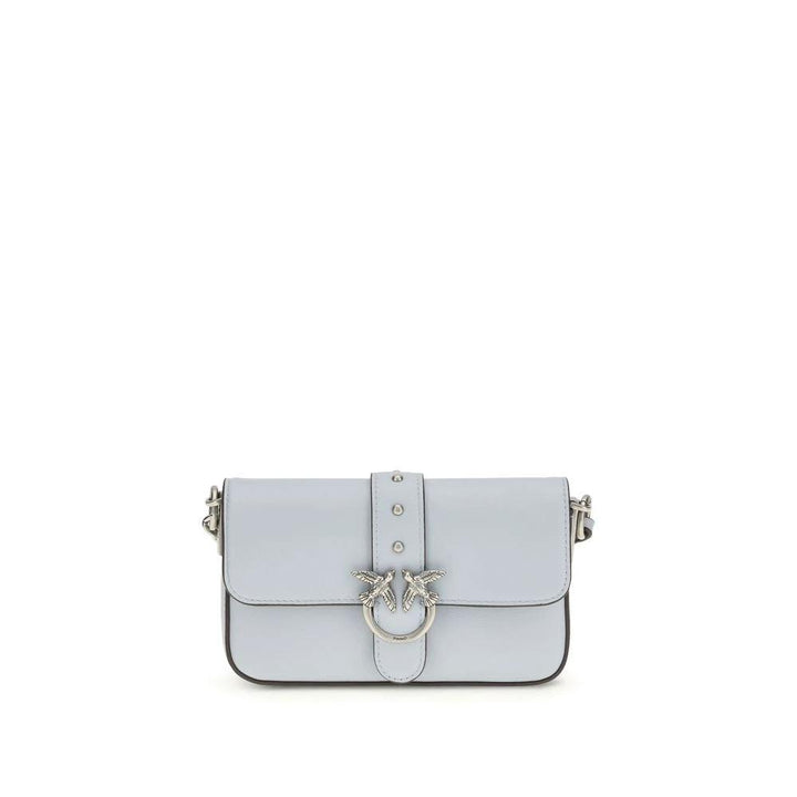 PINKO Sample Sale PINKO Blue Calf Leather Bos Taurus Shoulder Bag - | Designer outlet