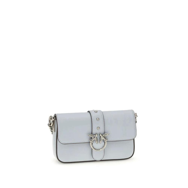 PINKO Sample Sale PINKO Blue Calf Leather Bos Taurus Shoulder Bag - | Designer outlet