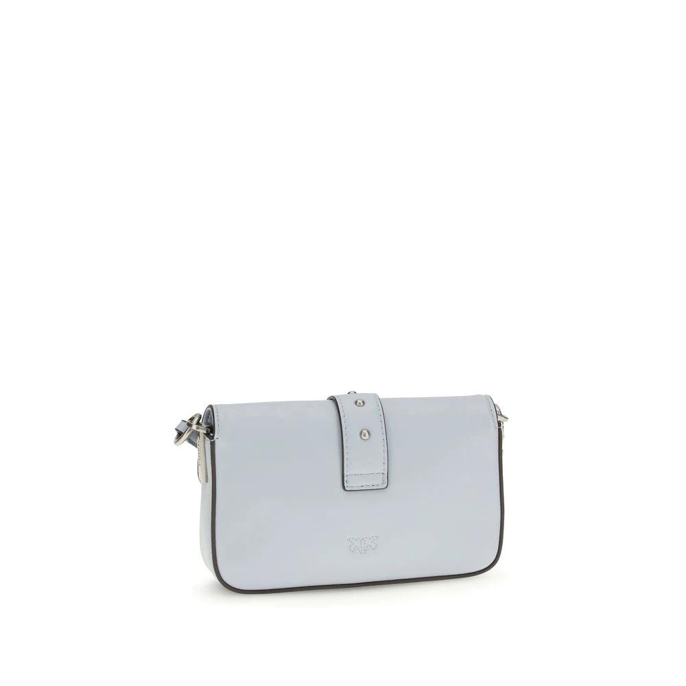 PINKO Sample Sale PINKO Blue Calf Leather Bos Taurus Shoulder Bag - | Designer outlet