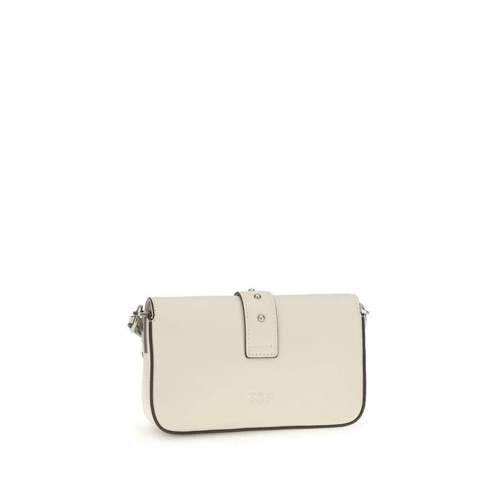 PINKO Sample Sale PINKO White Calf Leather Bos Taurus Shoulder Bag - | Designer outlet