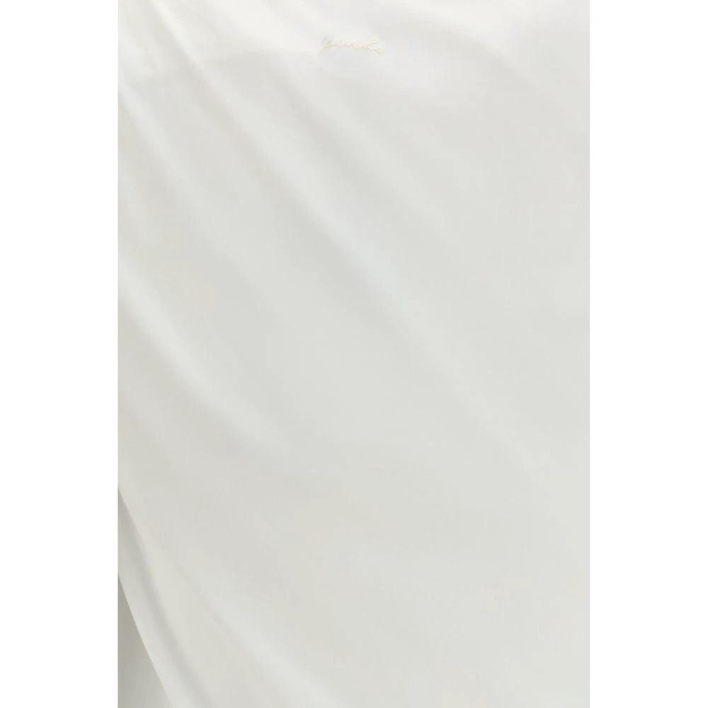 PINKO Sample Sale PINKO White Cotton Sleeveles T-Shirt - | Designer outlet