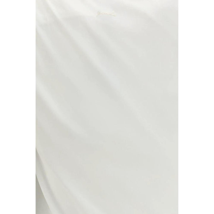 PINKO Sample Sale PINKO White Cotton Sleeveles T-Shirt - | Designer outlet