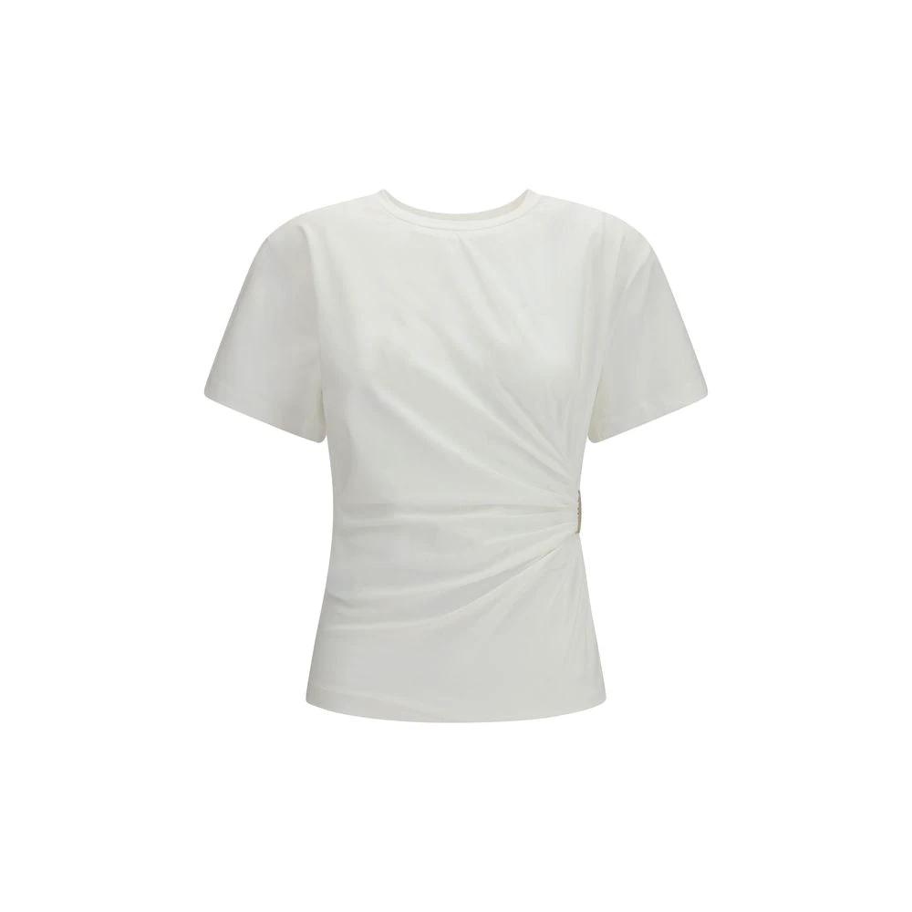 PINKO Sample Sale PINKO White Cotton T-Shirt - | Designer outlet