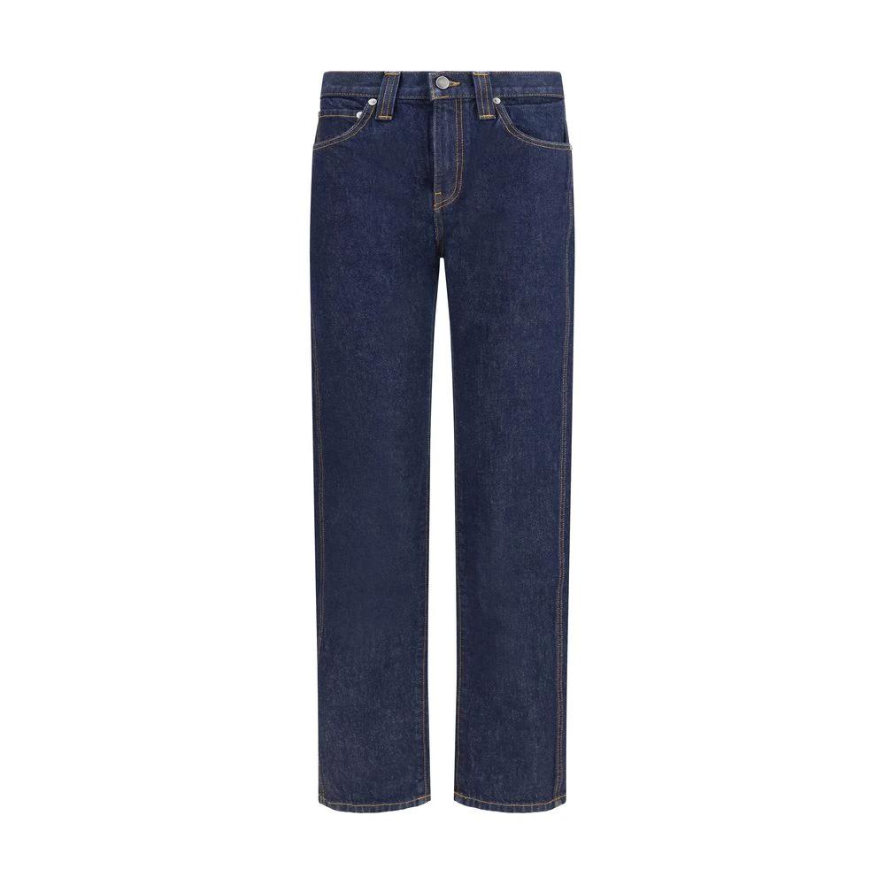 Khaite Sample Sale Khaite Blue Cotton Straight-Leg Jeans - | Designer outlet