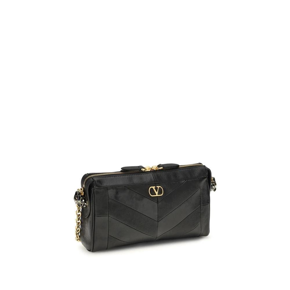 Valentino Garavani Sample Sale Valentino Garavani Black Lamb Ovis Aries Aries Shoulder Bag - | Designer outlet