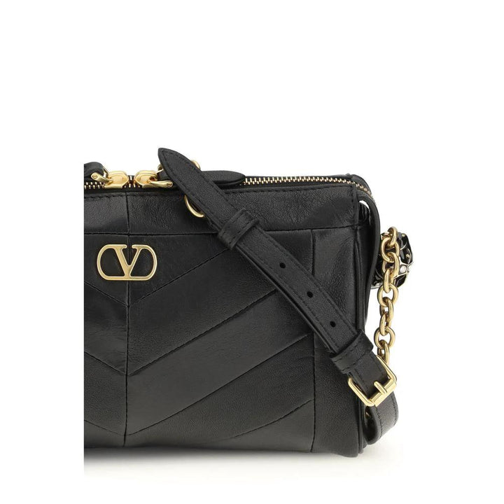 Valentino Garavani Sample Sale Valentino Garavani Black Lamb Ovis Aries Aries Shoulder Bag - | Designer outlet