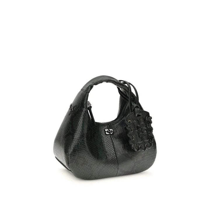 Ganni Sample Sale Ganni Black Recycled Polyester Handbag - | Designer outlet