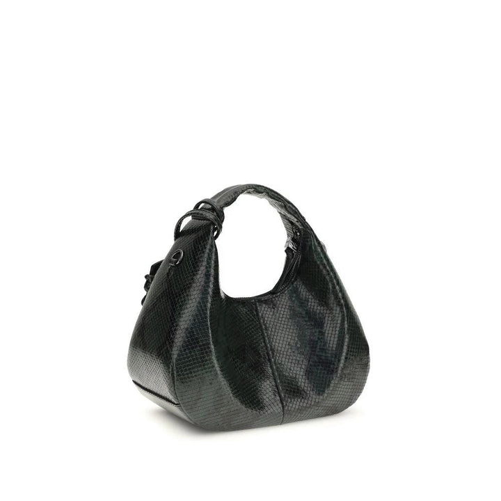 Ganni Sample Sale Ganni Black Recycled Polyester Handbag - | Designer outlet
