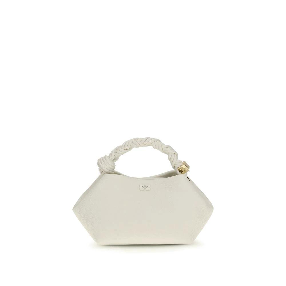 Ganni Sample Sale Ganni White Recycled Polyester Handbag - | Designer outlet