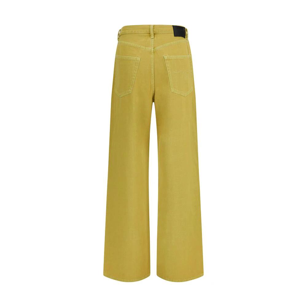 R13 Bicolor Cotton Jeans Denim