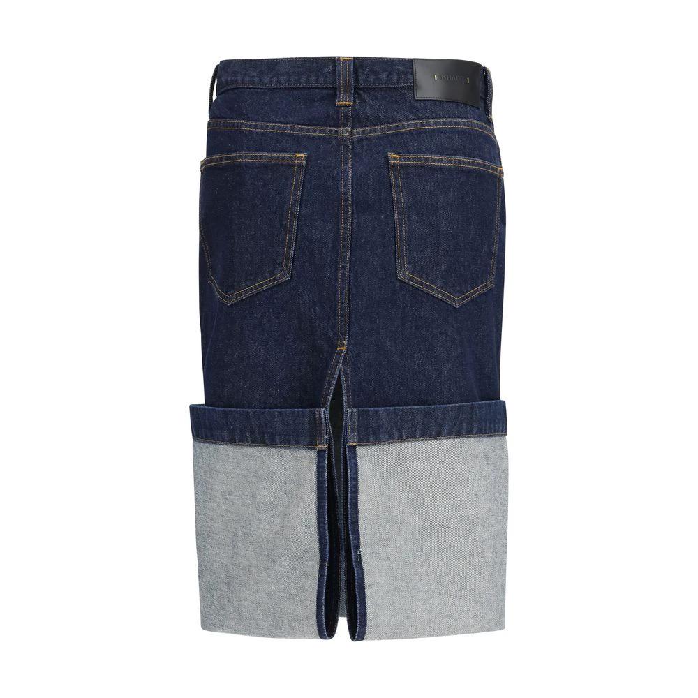 Khaite Sample Sale Khaite Blue Denim Skirt - | Designer outlet