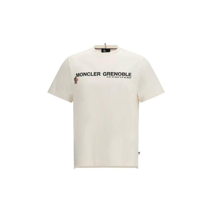 Moncler Grenoble White Cotton T-Shirt