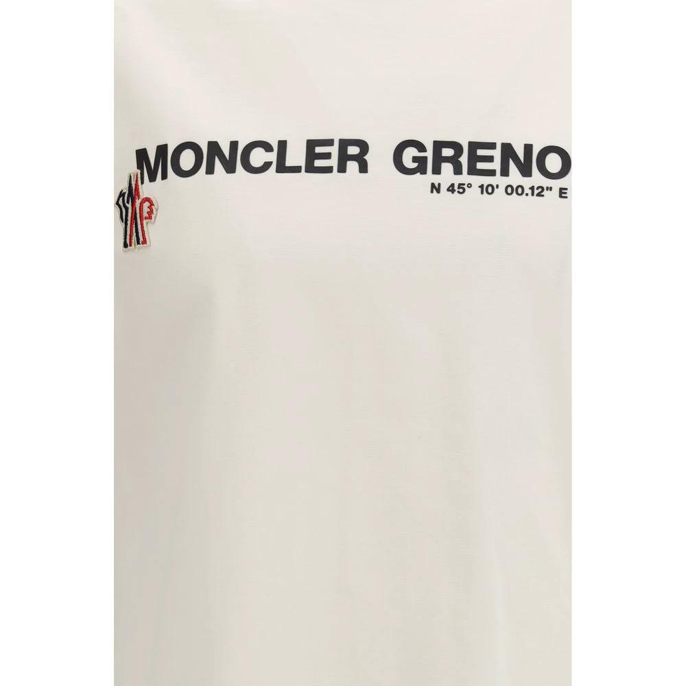 Moncler Grenoble White Cotton T-Shirt