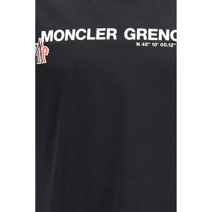 Moncler Grenoble Black Cotton Sportswear