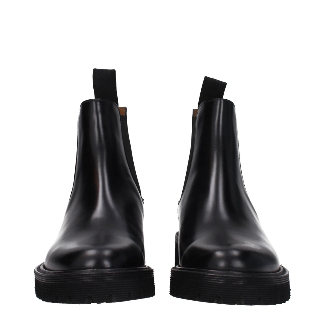 Church's Sample Sale Church's Black Leather Ankle Boots - | Designer outlet