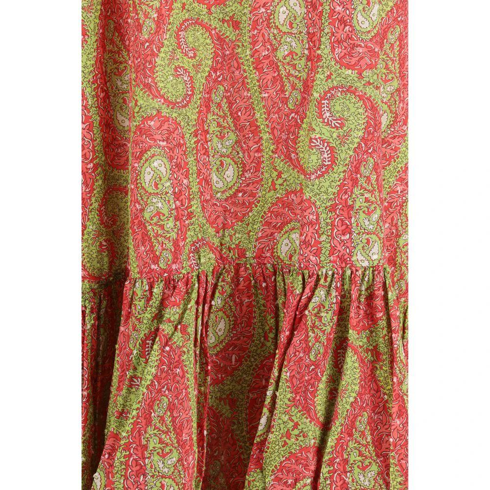Etro Sample Sale Etro Multicolor Cotton Casual Dress - | Designer outlet
