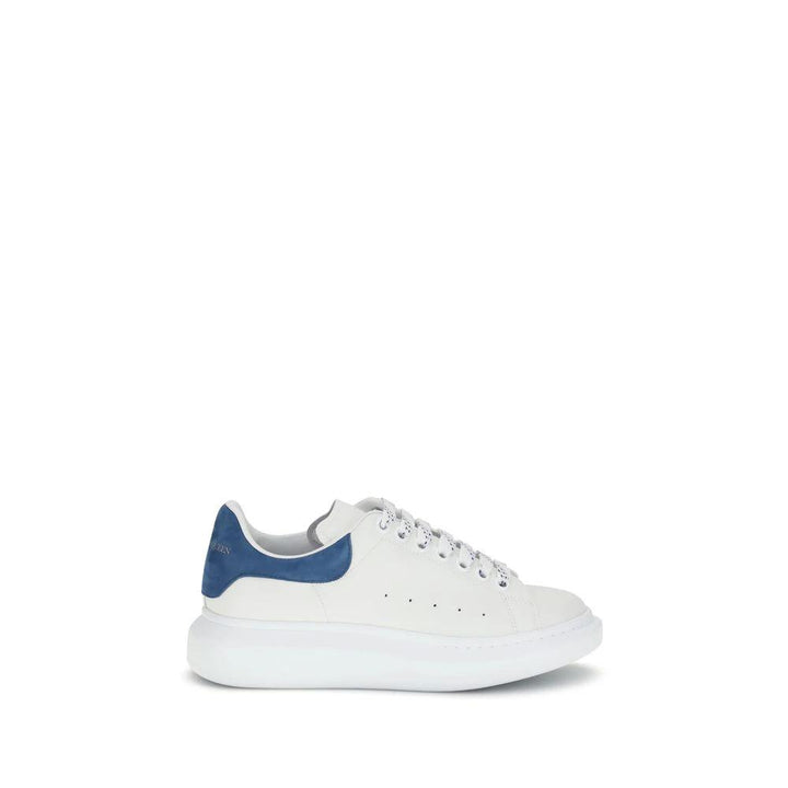 Alexander McQueen Sample Sale Alexander McQueen White Calf Leather Bos Taurus Platform Sneakers - | Designer outlet