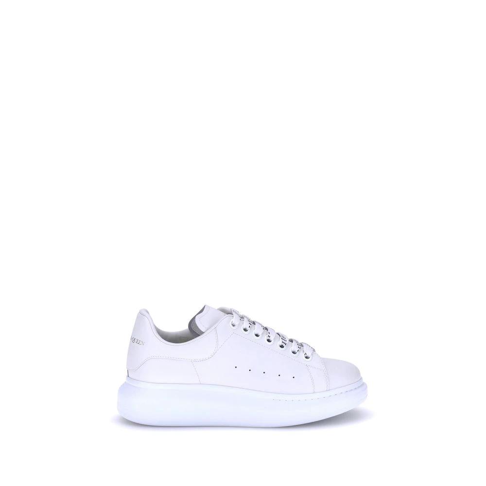 Alexander McQueen Sample Sale Alexander McQueen White Calf Leather Bos Taurus Platform Sneakers - | Designer outlet