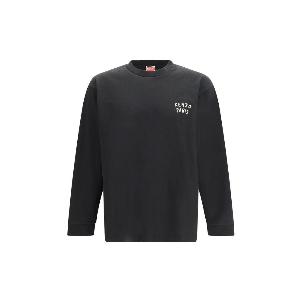 Kenzo Sample Sale Kenzo Black Cotton Long Sleeve T-Shirt - | Designer outlet