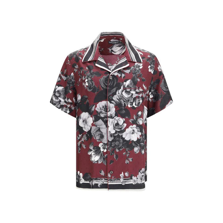 Dolce & Gabbana Multicolor Silk Pattern Shirt